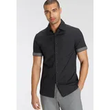 Bruno Banani Kurzarmhemd Schwarz 41/42