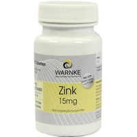 Warnke Vitalstoffe Zink 15 mg Tabletten 100 St.