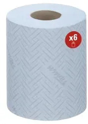 WypAll® L10 Papierreinigungstücher, 1-lagig, blau 6223 , 1 Paket = 6 Rollen à 430 Tücher = 2580 Tücher
