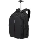 Samsonite Guardit 3.0 mit Rollen Teleskopgriff Businessrucksack Schwarz