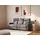 vente-unique Relaxsofa, 3 Evelyn - Polyester - grau