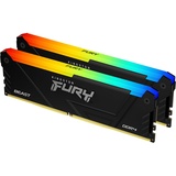Kingston FURY Beast RGB DIMM Kit 32GB, DDR4-2666, CL16-18-18 (KF426C16BB12AK2/32)