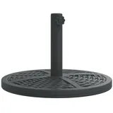 vidaXL Sonnenschirmständer für Ø38/48 mm Mast 12 kg Rund