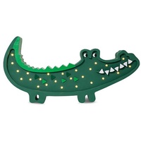 Little Lights Lampe Krokodil, "klassisch" grün | Little Lights