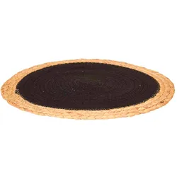 San Ignacio KINVARA - Hochwertiger Untersetzer aus Faserstoff, 35 cm, in Schwarz