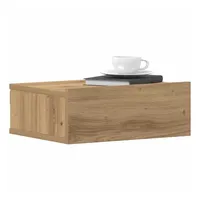 vidaXL Nachtschrank Artisan-Eiche 40 x 32 x 15 cm Braun
