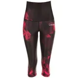 Winshape Leggings "High Waist HWL202", Damen, Gr. XXL, Normalgrößen, rot (rubin), 80% Polyester, 20% Elasthan, Hosen Leggings, mit Anti-Rutsch-Effekt