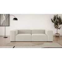 otto home Big-Sofa OTTO HOME "HAILY Modularsofa, Maße B/T/H: 260/100/72 cm", beige (hellbeige), B:260cm H:72cm T:100cm, 100% Polyester, Sofas, Big-Sofa, als Modul oder separat verwendbar, für individuelle Zusammenstellung