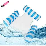 Aufblasbare Poolmatratze, Aufblasbare Wasserhängematte, 4-in-1-poolspielzeug, Wasserhängematte, Für Erwachsene, Aufblasbarer Pool, Faltbar