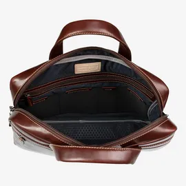Jekyll & Hide Oxford Aktentasche Leder 38 cm Laptopfach braun