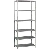 Proregal Schraubregal Panda Tall HxBxT 200x80x30cm | 6 Fachböden