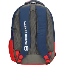 Hti-Living Rucksack Laptoptasche Blau-Rot