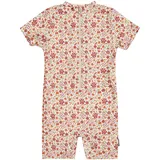 Sterntaler Schwimmanzug mit UV-Schutz kurz Blumen, natur | mehrfarbig, 62
