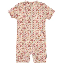 Sterntaler Schwimmanzug mit UV-Schutz kurz Blumen, natur | mehrfarbig, 62