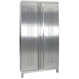 stumpf metall Stumpf Edelstahl-Umweltschrank Cabinox, 1800x900x400mm, Sockelfüße
