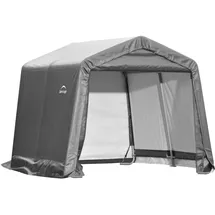 ShelterLogic Shed-in-a-Box Foliengerätehaus 9m2 grau