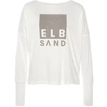 ELBSAND Langarmshirt Weiß S