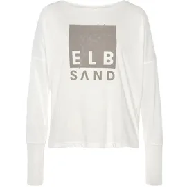 ELBSAND Langarmshirt Weiß S