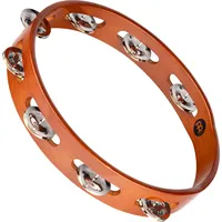 Meinl Percussion Meinl Hand Tambourine TA1AB, Steel Jingles