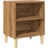 vidaXL Nachtschrank Artisan-Eiche 40 x 30 x 50 cm Braun