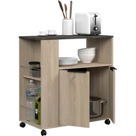Parisot Küchenbuffet Fumay 3 3-teilig 150 cm braun