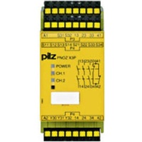 PILZ Sicherheitsschaltgerät PNOZ X3P C 24VDC 24VAC 3n/o 1n/c 1so 3 Schließer, 1 Öffner (B x H x T