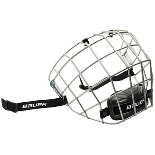 Bauer Profile I Facemask Gitter für Eishockeyhelm Silber