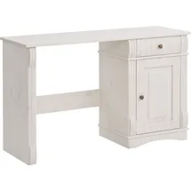 Home Affaire Schreibtisch Teresa Kiefer massiv / Weiß