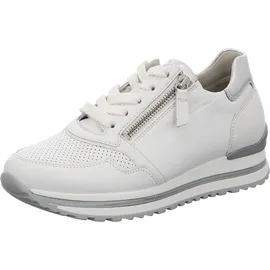 Gabor Sneaker Low Damen Weiß/Silber Weite H 38