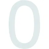 Alpertec Hausnummer 0 Selbstklebend Nachtleuchtend