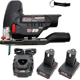PARKSIDE PERFORMANCE® 12 V Akku-Stichsäge / Stichsäge PPSTKA 12-Li mit Koffer inkl. 2 Akkus (4 Ah) und Ladegerät (2,4 A)
