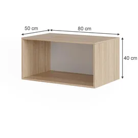 Vicco Schrankaufsatz Elmo 80 x 40 cm
