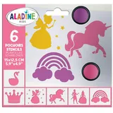 Aladine 00000000000000081395 Schablonen Prinzessin