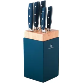 Carl Schmidt Sohn KAMEN 6-tlg. Petrolblau