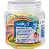 Westcott Gummiringe E-10581 00 Größe sortiert bunt 80 g
