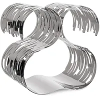 Alessi Flaschenregal 19 x 15 x 19 cm Silber
