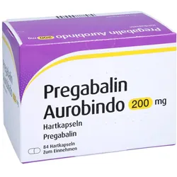 Pregabalin Aurobindo 200 mg Hartkapseln 84 St