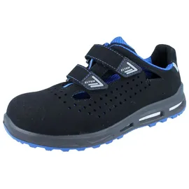 ELTEN Sandale schwarz / blau IMPULSE XXT blue Easy ESD, S1, EU-Schuhgröße: 41