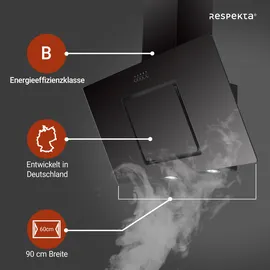 Respekta CH22010/90SBZ Kopffreihaube 90 cm
