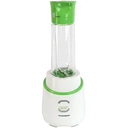 THOMSON Vakuum Mixer 250 Watt, Fassungsvermögen 600 ml, grün/weiß