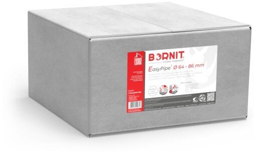 BORNIT EasyPipe 64 - 86 mm - 1 Set