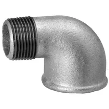 Schmidt, Hermann Hermann Schmidt Temperguss Winkel 3/4", 90° Innengewinde/Aussengewinde, verzinkt