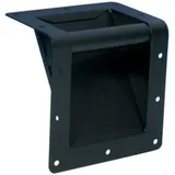 Adam Hall Hardware 3405 Schalengriff für Kantenmontage schwarz