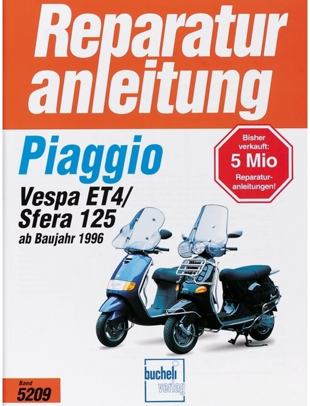 Piaggio Sfera 125/Vespa Et 4 Ab Baujahr 1996, Gebunden