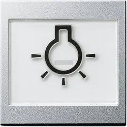 GIRA Wippe Licht alu 021626
