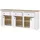Home Affaire Bristol 198 x 88 x 45 cm Pinie dekor / Eiche Wotan dekor / Weiß