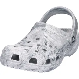 Crocs Classic Watercolor Marbled Clog Grau 33/34