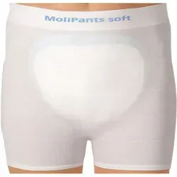 MoliPants® soft Fixierhosen 9477972 , 1 Beutel = 5 Stück, Größe: large