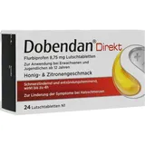 RECKITT Dobendan Direkt Flurbiprofen 8,75 mg Lutschtabletten 24 St.