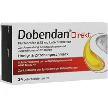 Dobendan Direkt Flurbiprofen 8,75 mg Lutschtabletten 24 St.